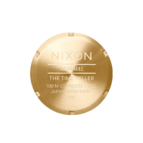 Nixon Time Teller - All Light Gold/ Cobalt - Streetart.fr